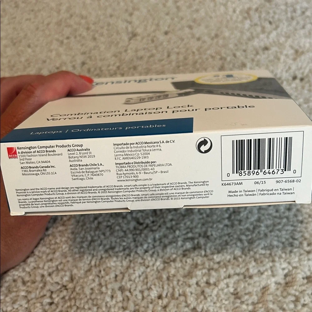 Kensington Laptop Lock - New